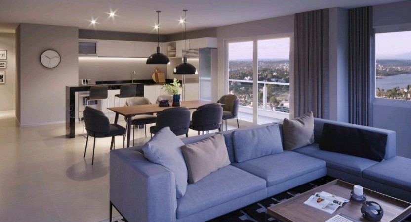 VENTA DPTO 3 DORMITORIOS, 2 BAÑOS, PISO 7 EXCELENTE VISTA CENTRO VILLA CARLOS PAZ!