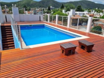 VENTA DPTO DE 1 DORMITORIO Y COCHERA AMOBLADO EN VILLA CARLOS PAZ !!